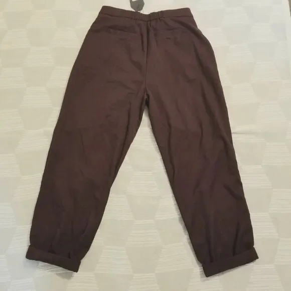 NWT Disturbia Floral Embroidered Balloon Trouser Purple Women's 8 - Picture 5 of 10